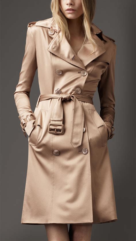 burberry silk coats.